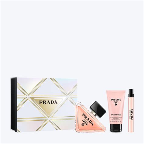 prada perfume set|prada paradoxe 30ml gift set.